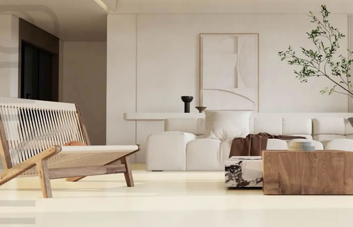 「極簡如素，素色質(zhì)感」鷗王磁磚柔光2.0天鵝絨